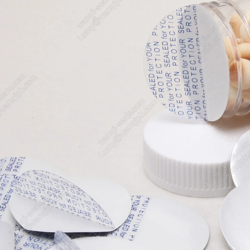 بطانة الختم التعريفي Lift N Peel لزجاجات PET &ndash; TBE-1520TY | سهل الفتح، لا يترك بقايا